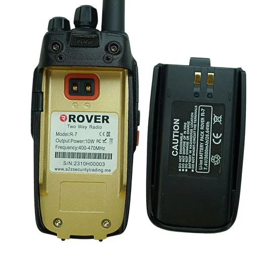 Rover R7 Professional High-Penetration Two-Way Radio with Long Standby Time and Advanced Features