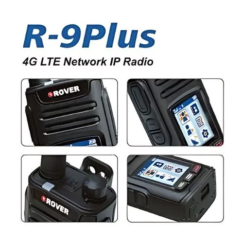 Rover R-9Plus 4G LTE Network IP Walkie Talkie